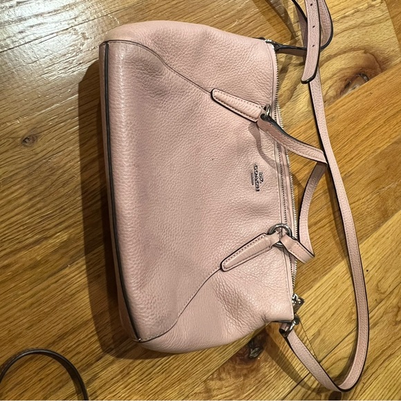 Used - Fair Condition - Light Pink Coach Purse / Satchel / Cross Body - Picture 1 of 3